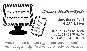 (C) EDV- u Bro-Service Fiedler-Roidl
